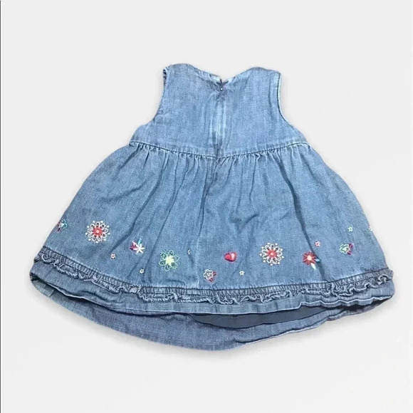 Carter’s Denim Strapless Girls  Dress - Picture 5 of 5